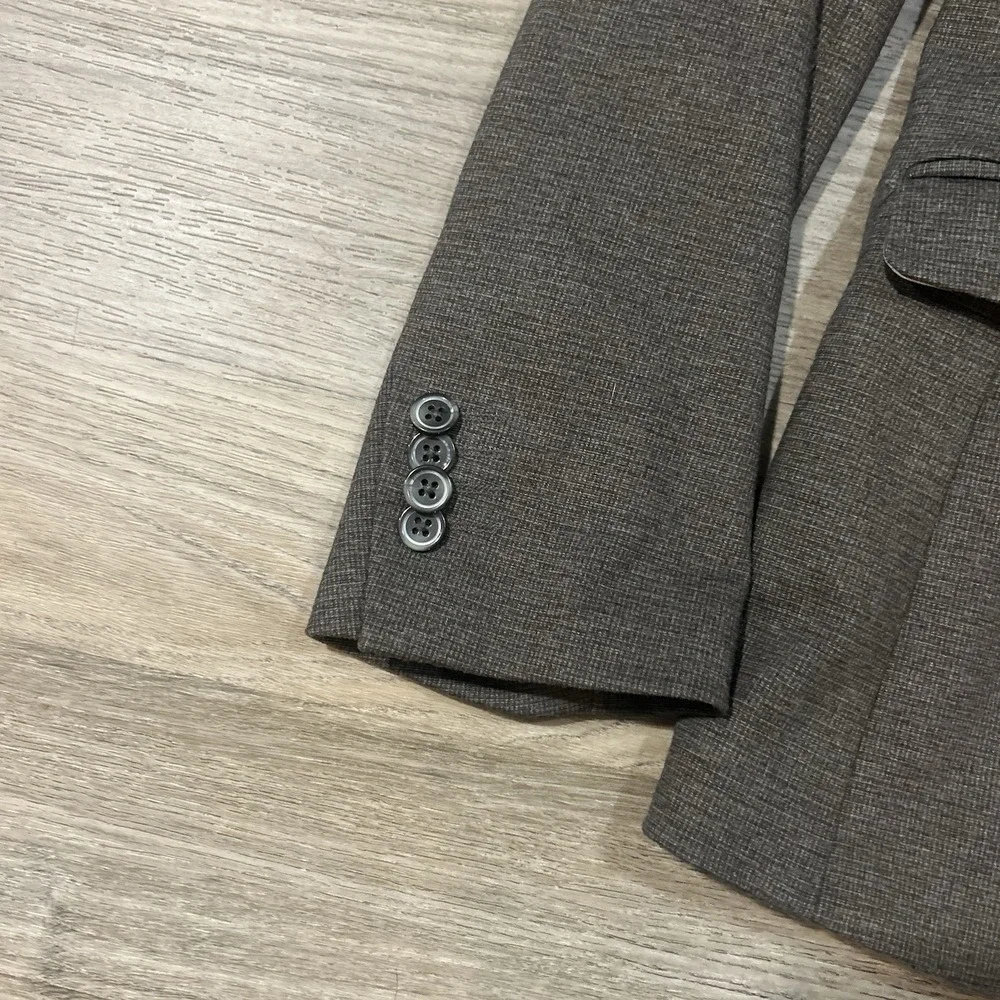 7Diamonds Newport Unstructured Blazer Tan Mens Sz L Performance Stretch Work